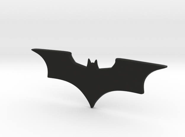 Batman Icon in Black Natural Versatile Plastic