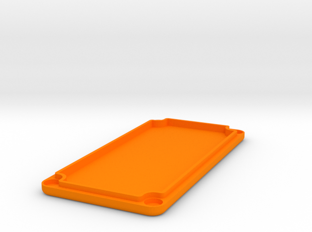 1590G Lid (Goes with No Lean Box) in Orange Processed Versatile Plastic