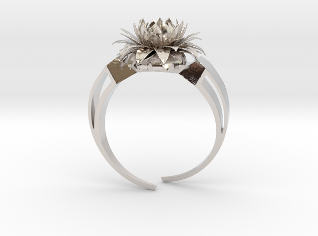 Aster Ring Stl in Platinum