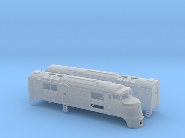 N Scale CNJ Baby-faced Baldwin A and B unit