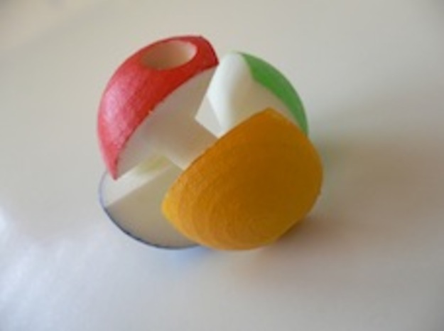 ALBIS BALL in White Processed Versatile Plastic
