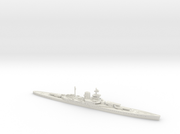 HMS Incomparable 1/2400 in White Natural Versatile Plastic