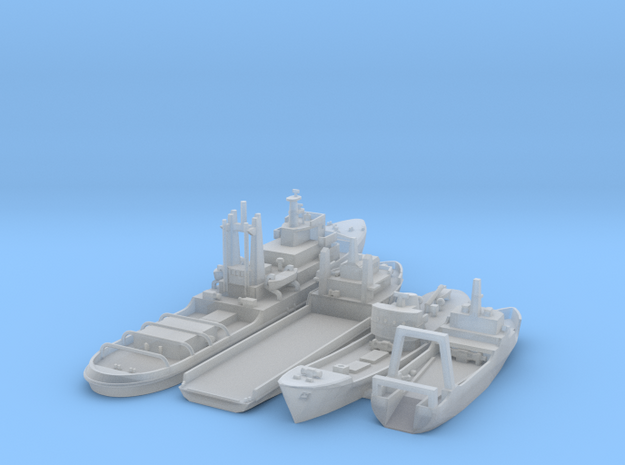 Cod War set 4 1/1250  in Tan Fine Detail Plastic