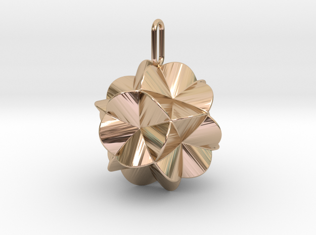 Pendant-c-6-5-20-45-p1o1 in 14k Rose Gold Plated Brass