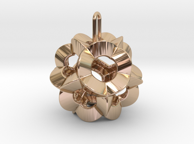 Pendant-c-6-5-20-90-p1o in 14k Rose Gold Plated Brass