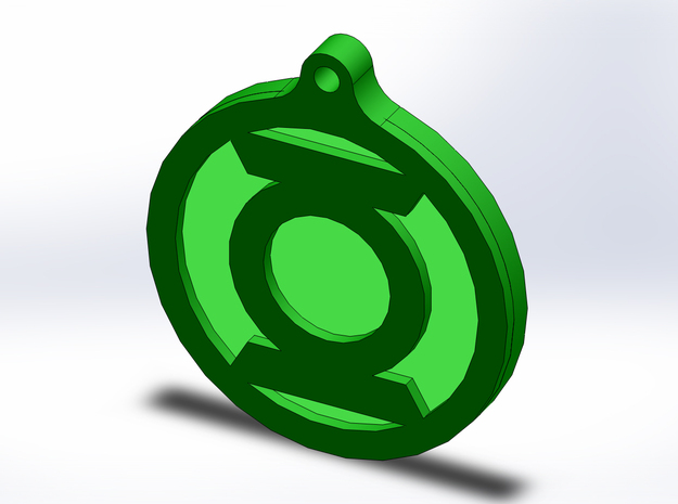 Green Lantern Key Chain