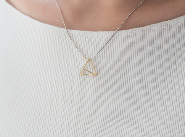 Tetrahedron pendant