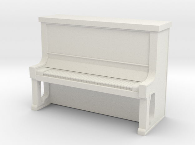 Piano Upright - HO 87:1 Scale