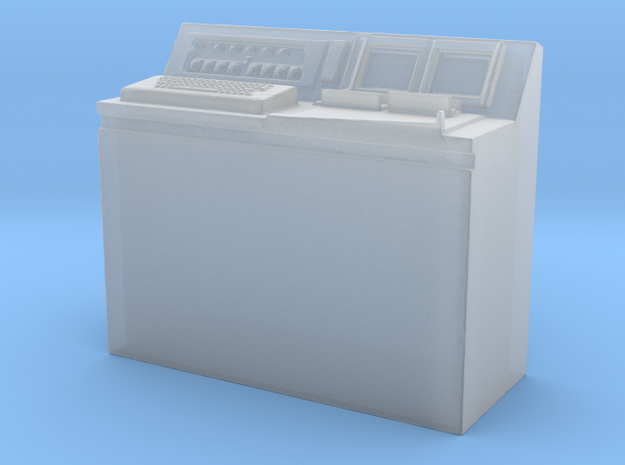 Hold Computer Console in Smooth Fine Detail Plastic