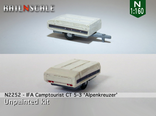 IFA Camptourist 'Alpenkreuzer' (N 1:160) in Tan Fine Detail Plastic