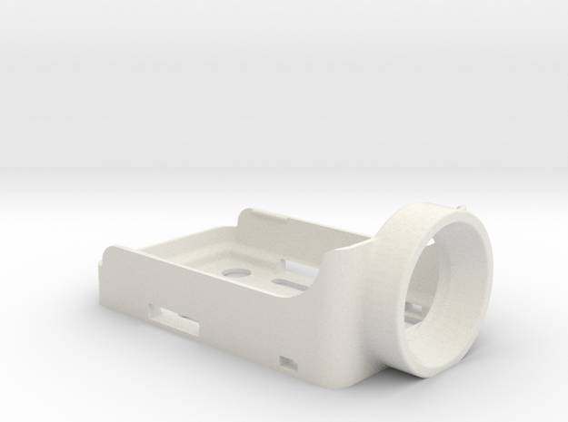 RuncamHD holder and protection for ZMR250 in White Natural Versatile Plastic