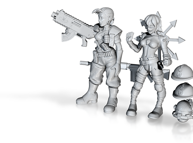 Digital-28mm scale test game figures in 28mm scale test game figures