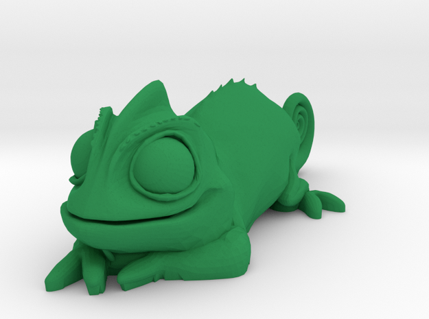 Pascal Chameleon in Green Processed Versatile Plastic