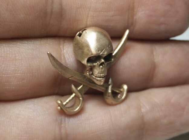 Pirate in Natural Bronze