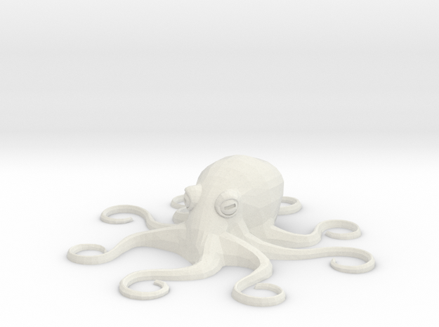 Octopus Mini - Toys in White Natural Versatile Plastic