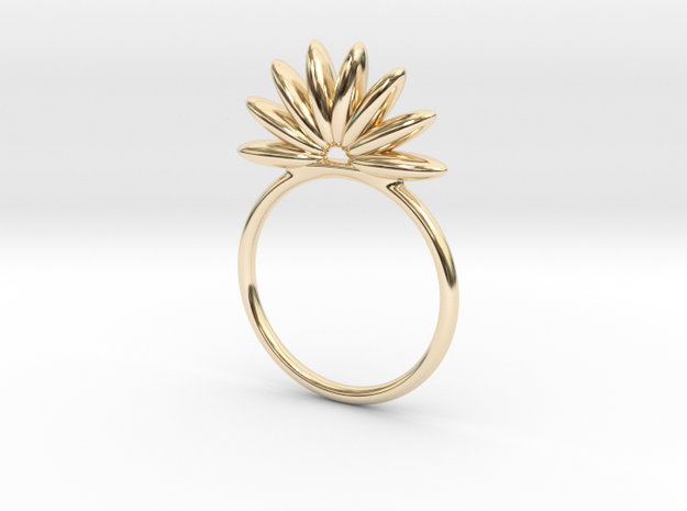 Demi Flower Ring in 14K Yellow Gold
