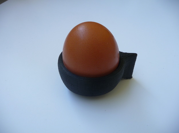 Egg-holder-150611a in White Natural Versatile Plastic