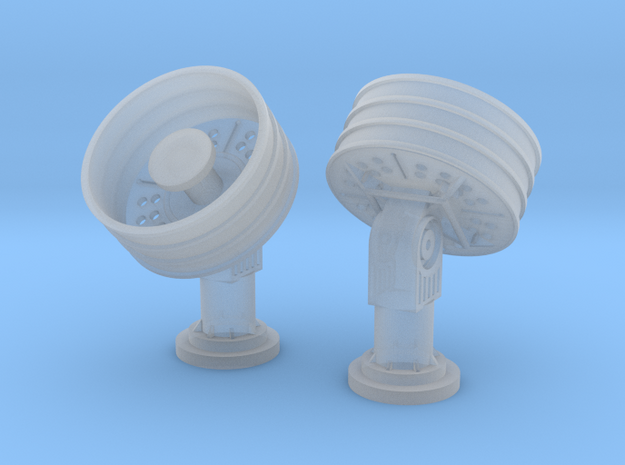 1:72 SatCom at 45 Degrees in Smooth Fine Detail Plastic