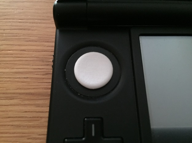 3DStick (3DS Circle Pad) in White Processed Versatile Plastic