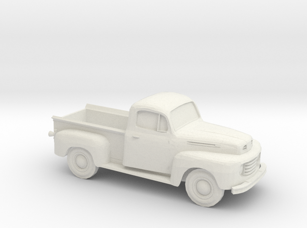 1948-52 Ford F Series Pickup in White Natural Versatile Plastic