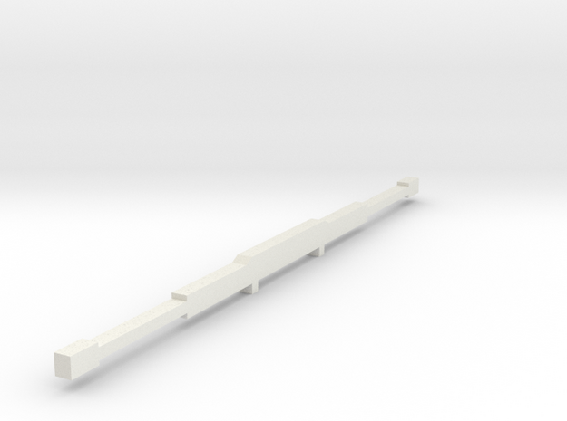 1/64 Light bar for New Holland and other 4wd tract in White Natural Versatile Plastic