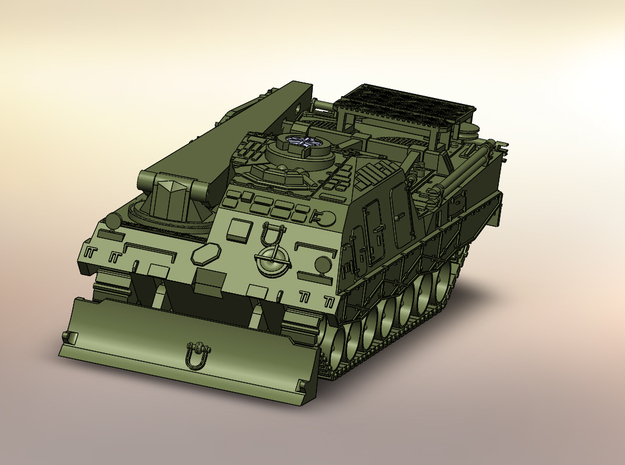 Bergepanzer 3 Büffel 1:160 in Tan Fine Detail Plastic