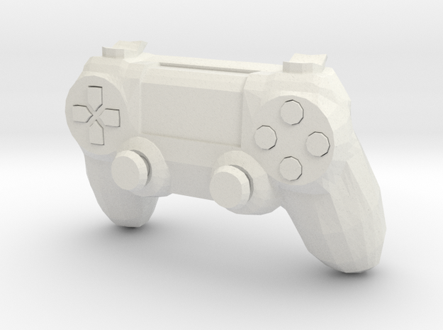 1:6 PS4.1 Controller in White Natural Versatile Plastic