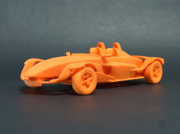 1:43 Formula-ppoino High Downforce (Md021) in Orange Processed Versatile Plastic