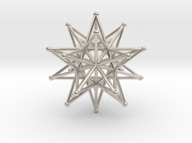 Stellated Icosahedron 40mm Sacred Geometry