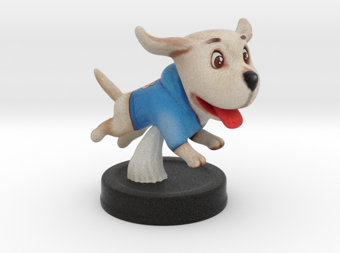 Puppies Out -  Labrador  - Full Color Sandstone