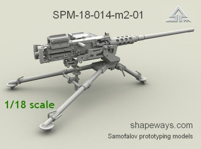 1/18 SPM-18-014-M2-01 Browning M2 cal.50 (XZU45B8N2) by 
