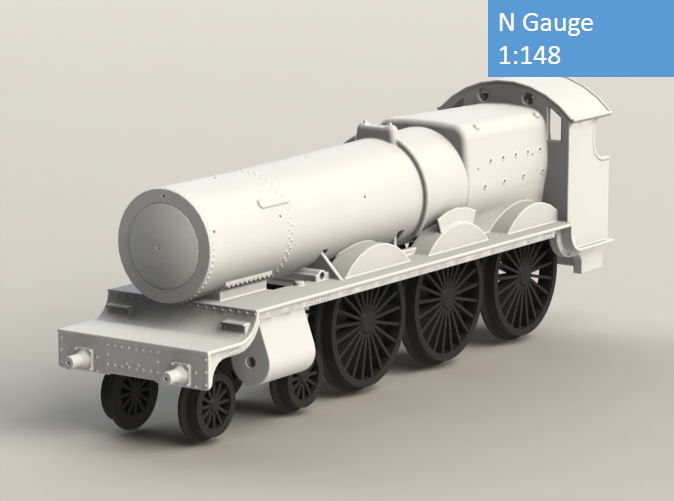 n gauge locomotives