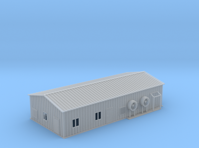 Propane Warehouse Z scale
