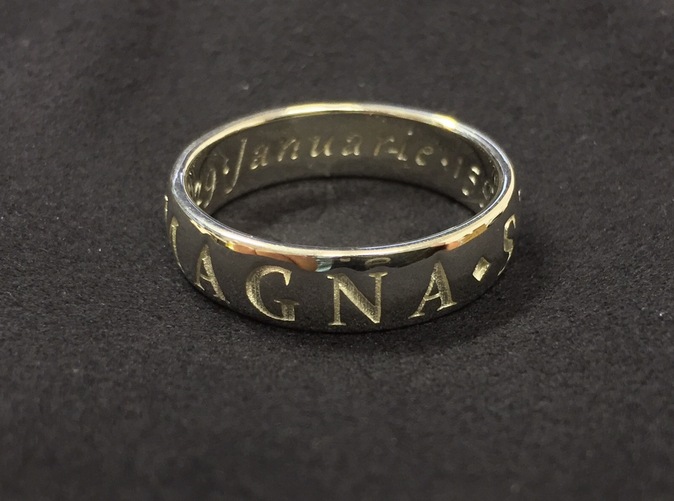 Amazon.com: Sic Parvis Magna Ring