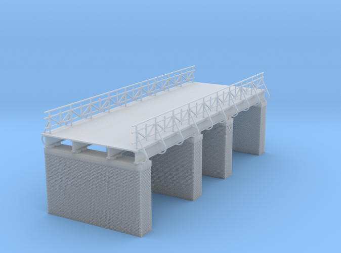 railroad or highway bridge Z scale