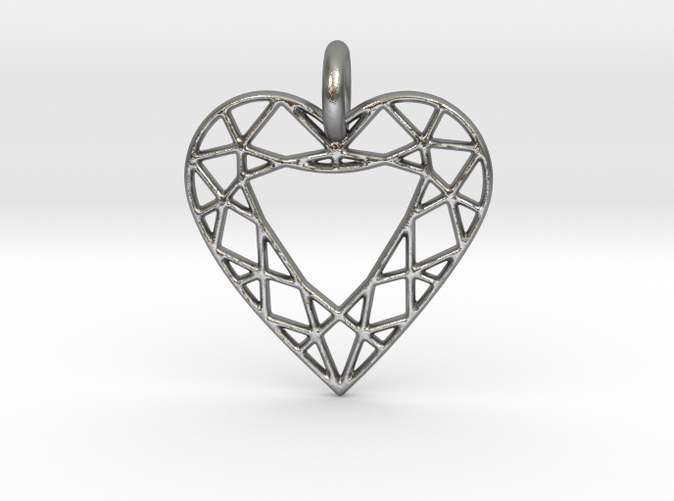 Heart Diamond Pendant is spectacular