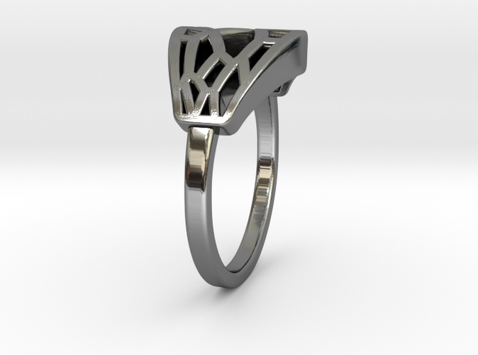Voronoi Rectangular Inkscape Ring