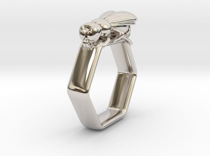 The Rhodium Plated finish is more in keeping with modernist preferences.