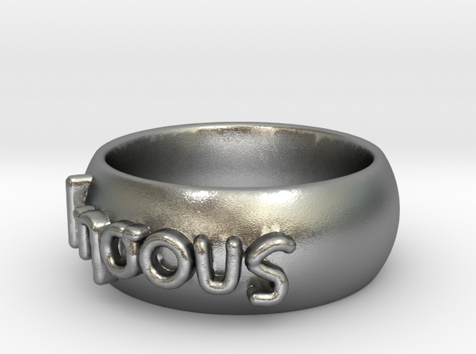 Iesous Ring Size 9 1/2