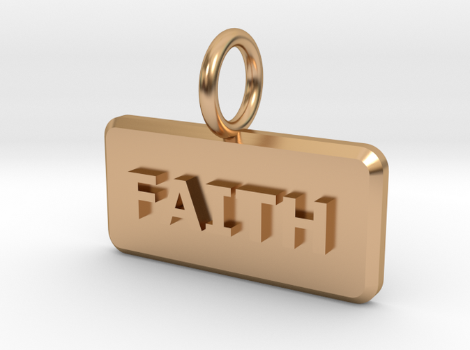 Faith pendant