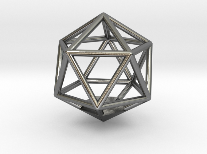 Icosahedron Pendant -  Render