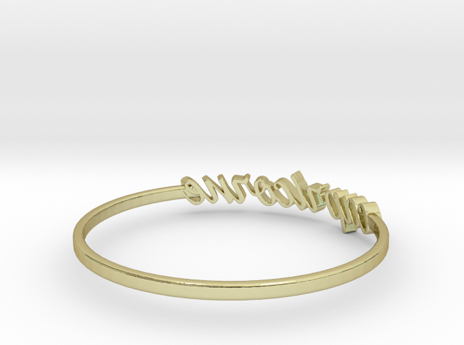18K Yellow Gold Capricorn/ Capricorne ring