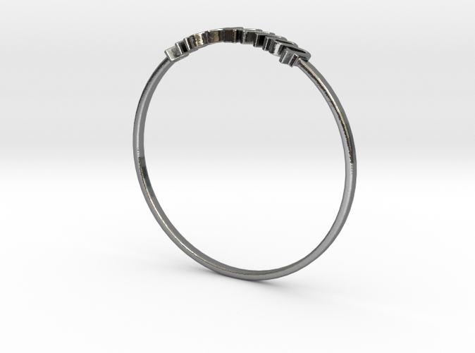 Polished Silver Taurus / Taureau ring