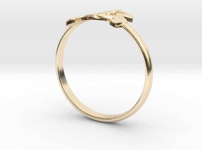 Swedish Dala Horse Ring