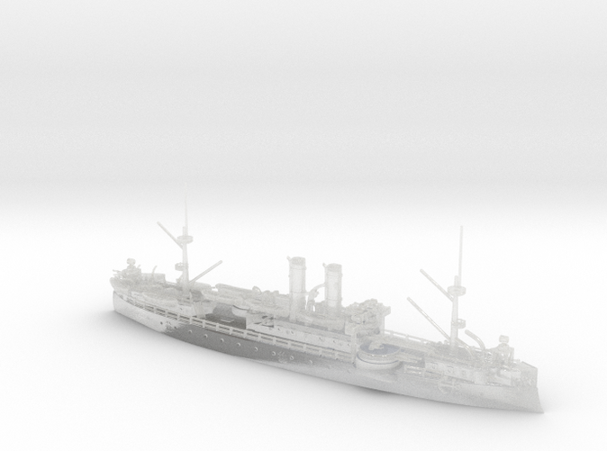 The Historic USS Maine (ARC-1) in Ultra Fine Detail