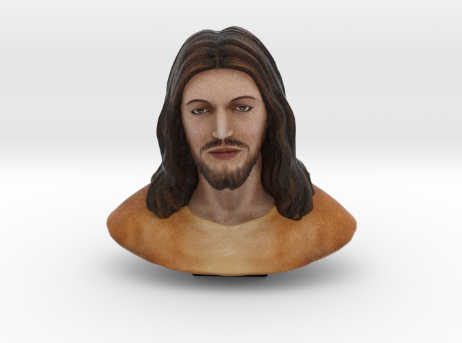 jesus christ sandstone render