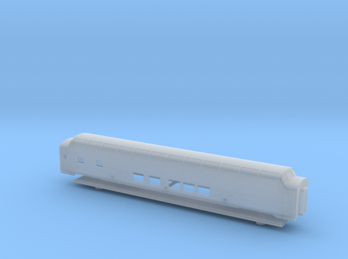GN Lightweight Long Dome Car - Zscale 3d printed