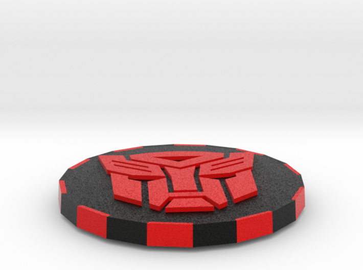 Transformer double sided Card Cover 3d printed
