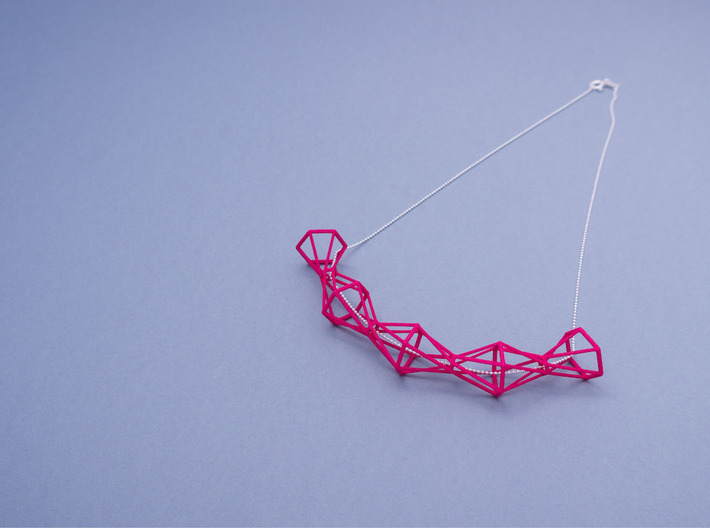 Space Necklace #02 3d printed 