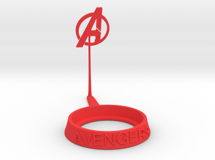Avengers Shadow Tea-Light Holder 3d printed